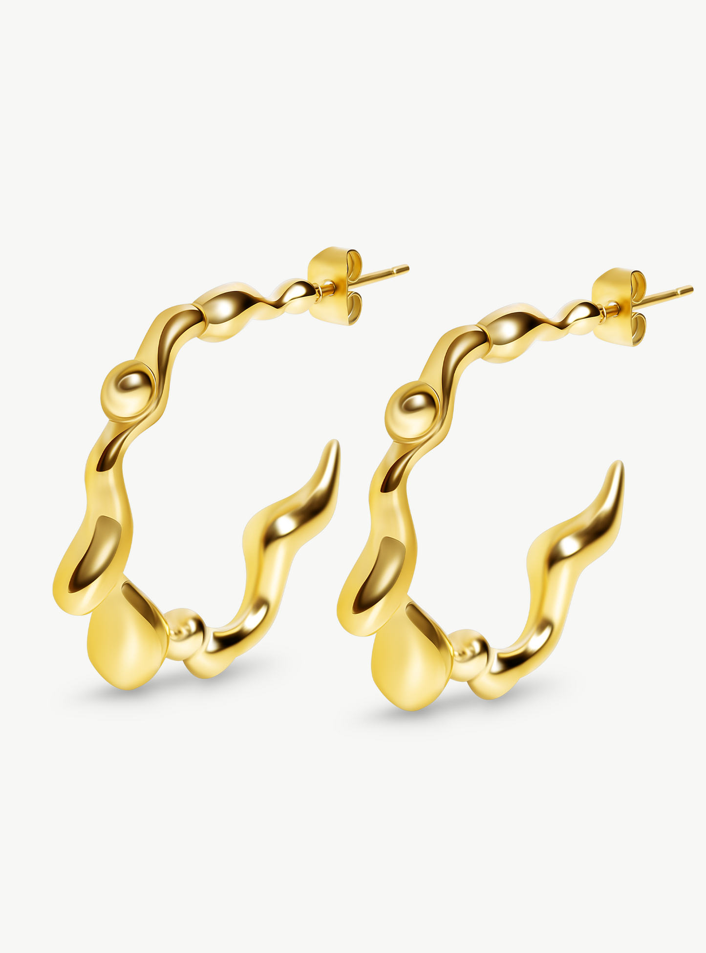 Lisa Earrings | Gold