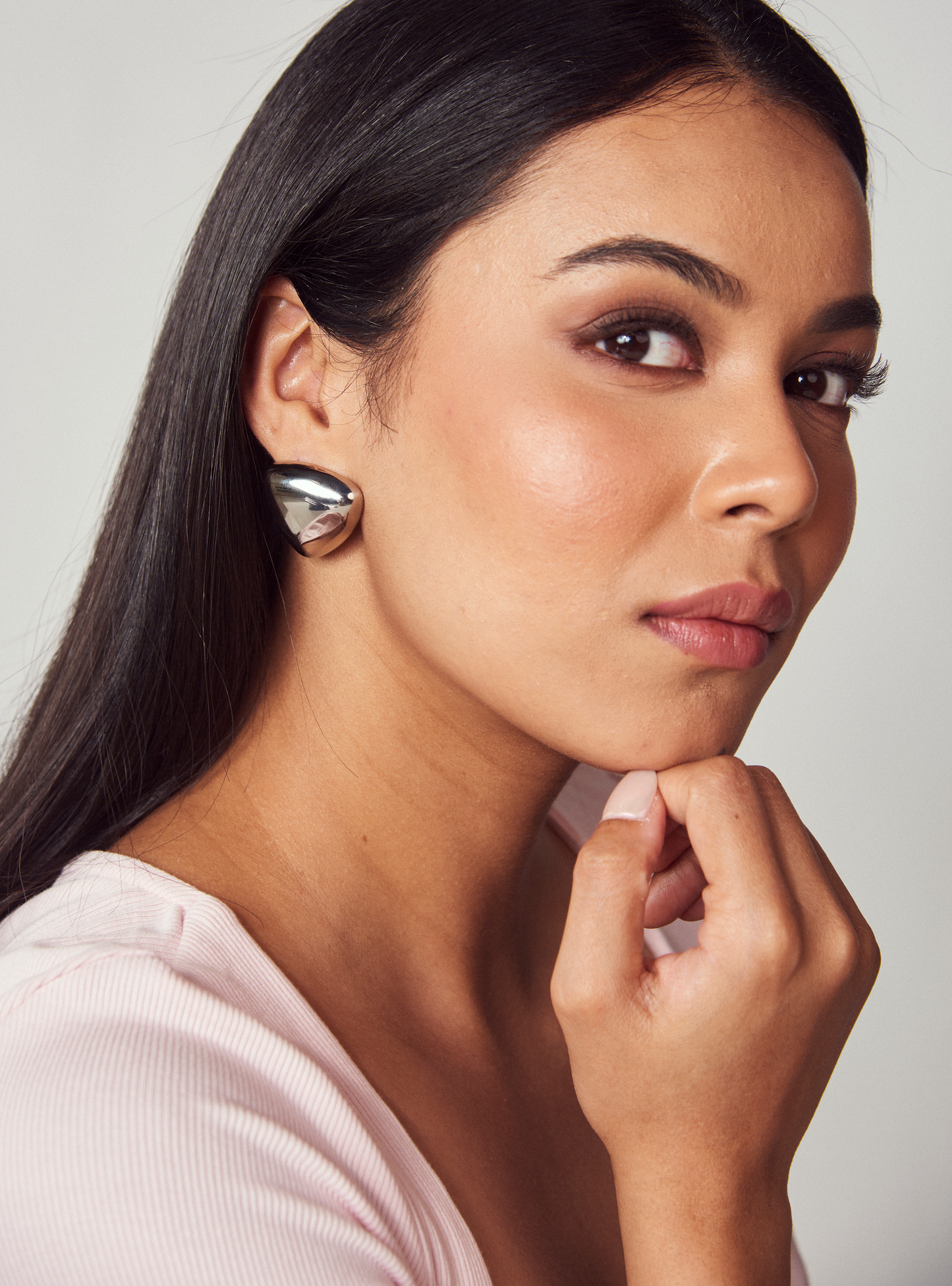 Esme Earrings | Silver