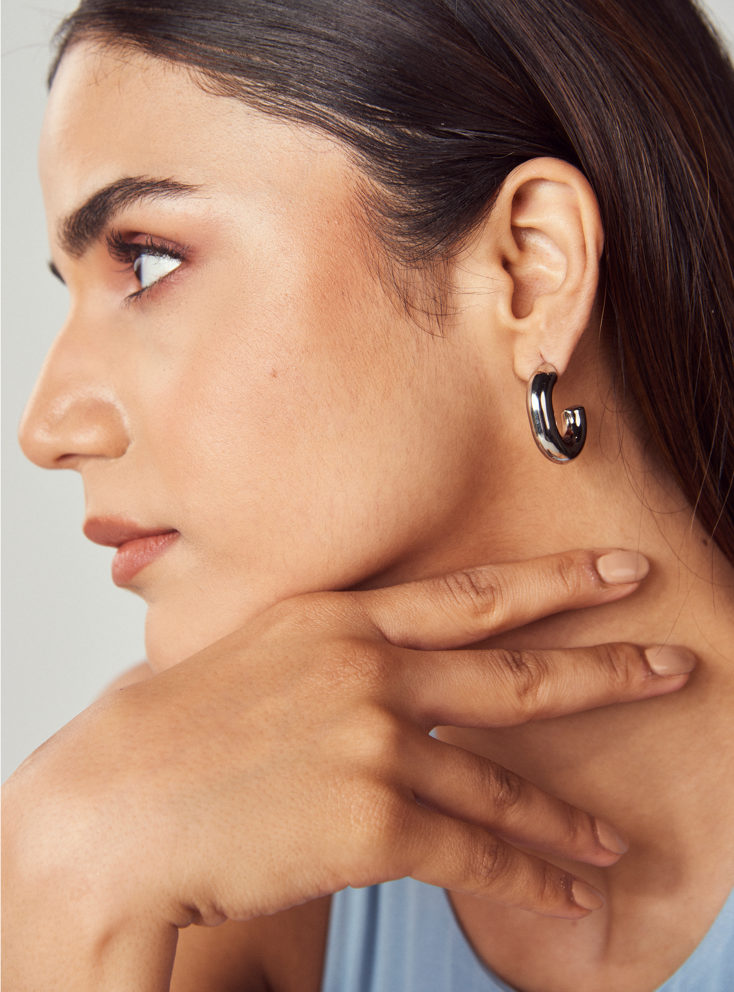 Zana Earrings | Silver