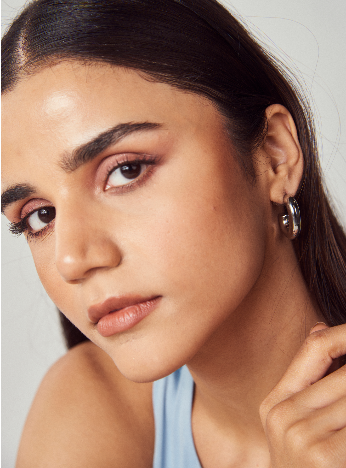 Zana Earrings | Silver
