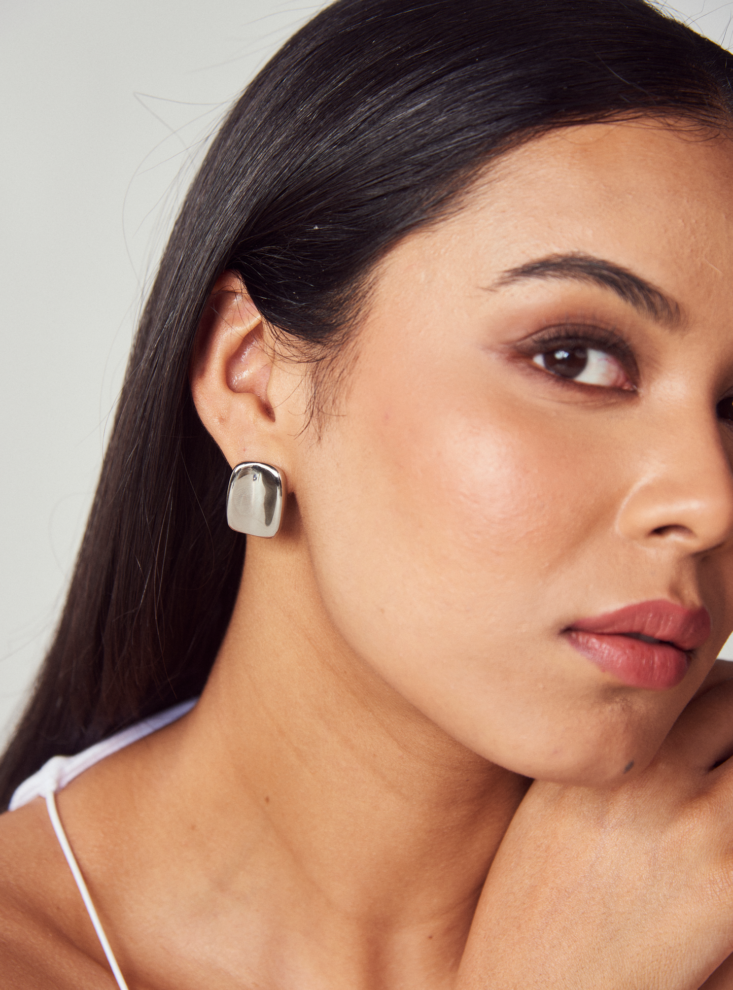 Iris Earrings | Silver