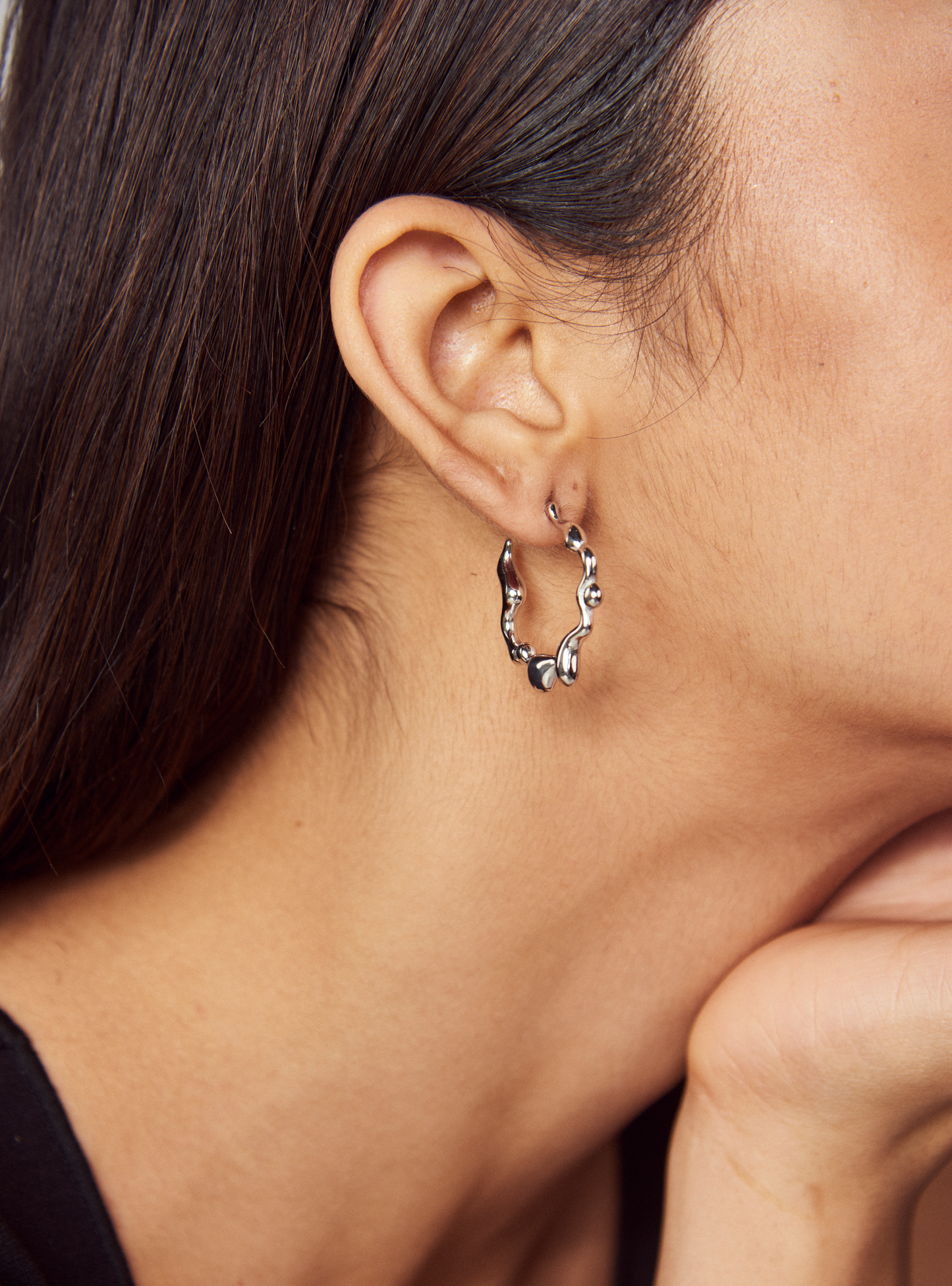 Lisa Earrings | Silver