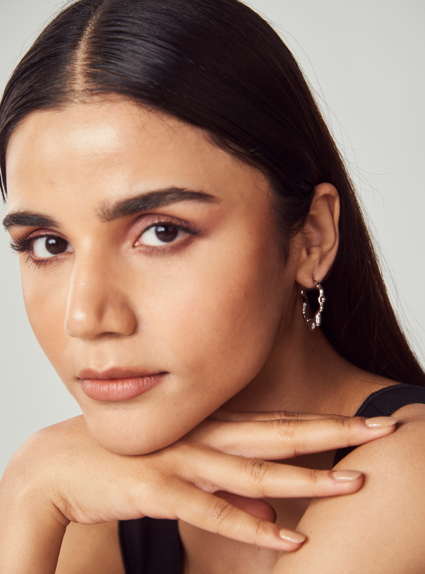 Lisa Earrings | Silver