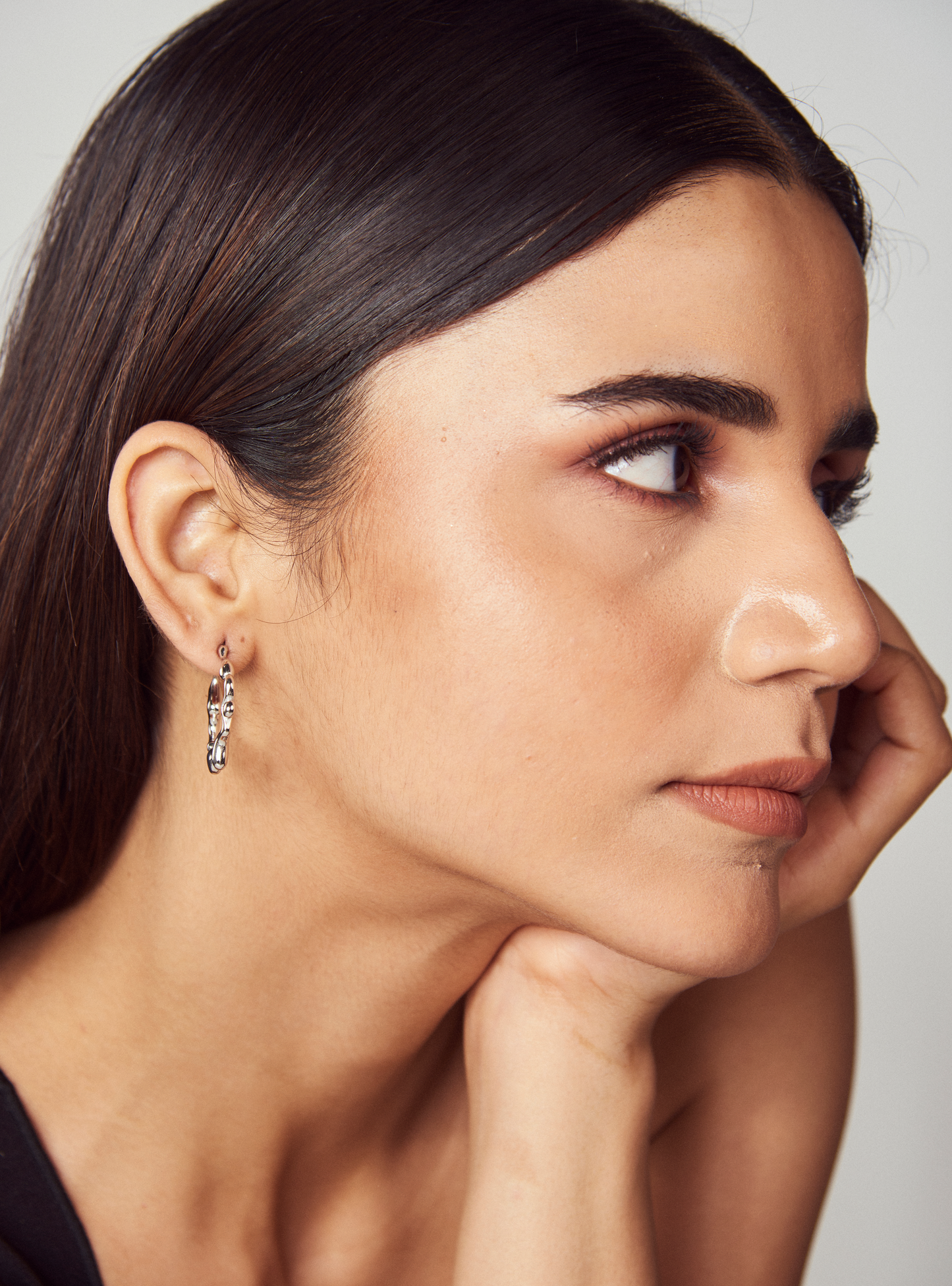 Lisa Earrings | Silver